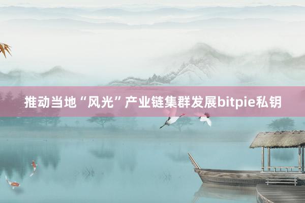 推动当地“风光”产业链集群发展bitpie私钥