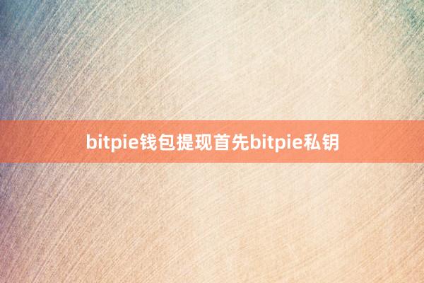 bitpie钱包提现首先bitpie私钥