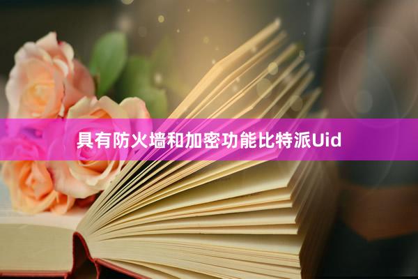 具有防火墙和加密功能比特派Uid