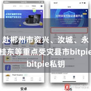 赴郴州市资兴、汝城、永兴、桂东等重点受灾县市bitpie私钥