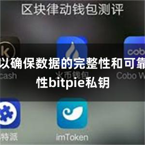 以确保数据的完整性和可靠性bitpie私钥