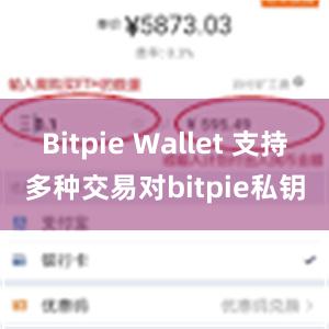 Bitpie Wallet 支持多种交易对bitpie私钥