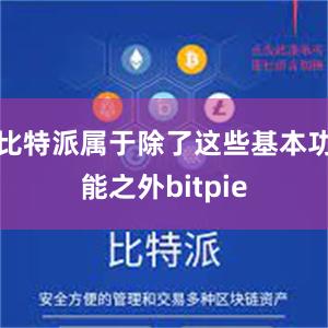 比特派属于除了这些基本功能之外bitpie