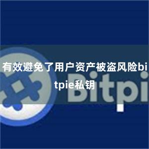 有效避免了用户资产被盗风险bitpie私钥